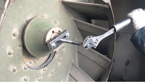 如何拆卸工業離心風機葉輪_圖片解析_佰斯拓